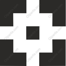 Geometric Black and White Pattern
