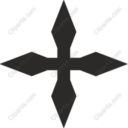 Geometric Cross Emblem