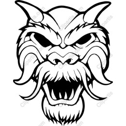 Fierce Dragon Head
