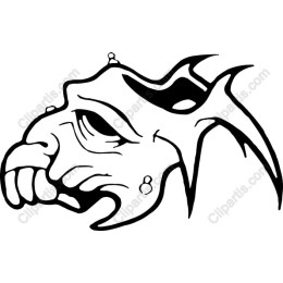 Stylized Creature Head