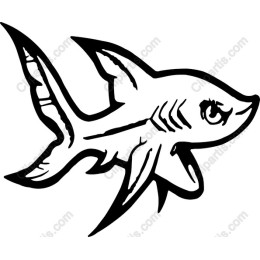 Stylized Shark