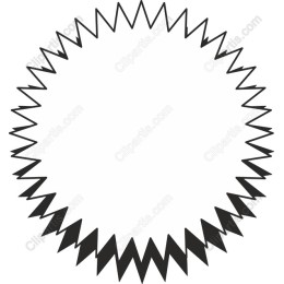 Jagged Sunburst