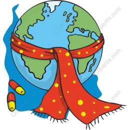 Earth in a Scarf