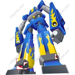 Blue Flame Mecha