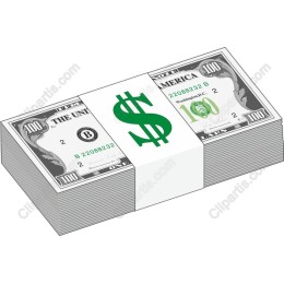Stacked Hundred-Dollar Bills