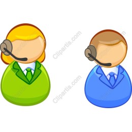 Cheerful Customer Service Representatives