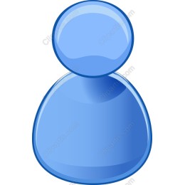 Blue User Icon