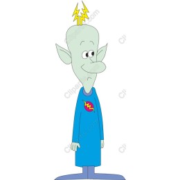 Cartoon Alien Character