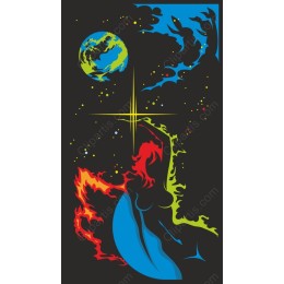 Celestial Woman with Earth