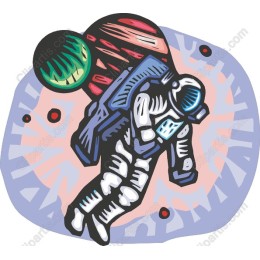Cosmic Explorer Astronaut