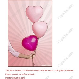 Heart-Shaped Balloons