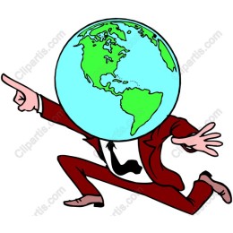 Globe Head Businessman