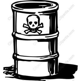 Hazardous Waste Barrel