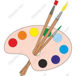 Vibrant Artist Palette