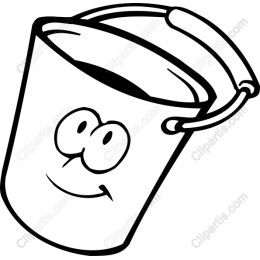 Cheerful Smiling Bucket