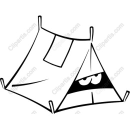 Whimsical Cartoon Tent