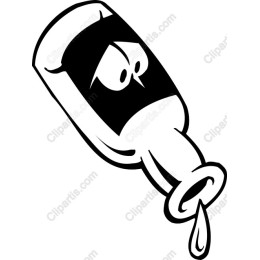 Playful Bottle Character