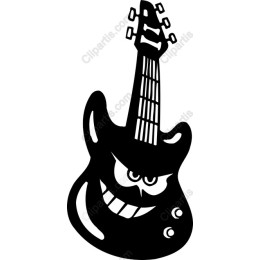Smirking Electric Guitar