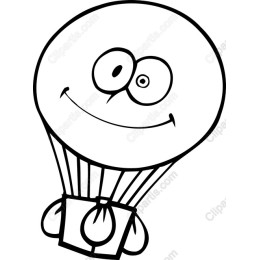 Cheerful Hot Air Balloon