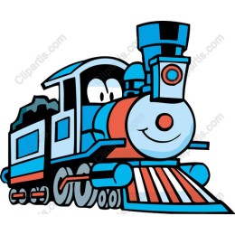 Smiling Cartoon Train