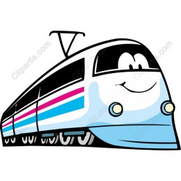 Smiling Cartoon Train
