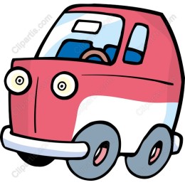 Whimsical Cartoon Car