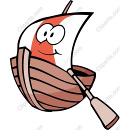 Smiling Cartoon Boat