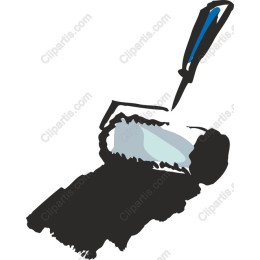 Vibrant Paint Roller