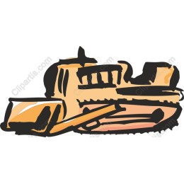 Vibrant Bulldozer