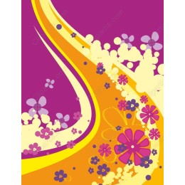 Whimsical Floral Trail