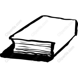 Hand-Drawn Open Book