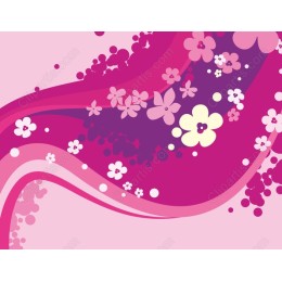 Vibrant Floral Abstract