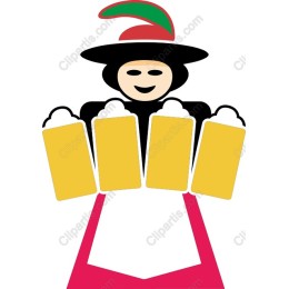 Festive Beer Mug Character