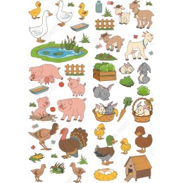 Farm Animal Bundle: Whimsical