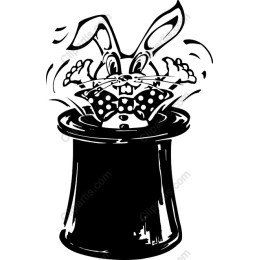 Magic Rabbit Top Hat