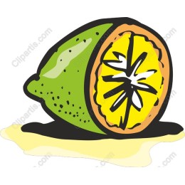 Vibrant Sliced Lime