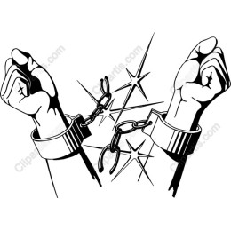 Breaking Handcuffs - Freedom Art