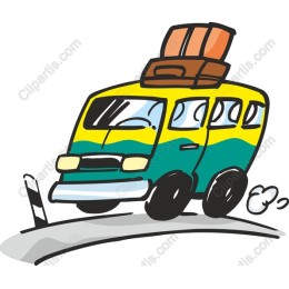Colorful Commuter Van