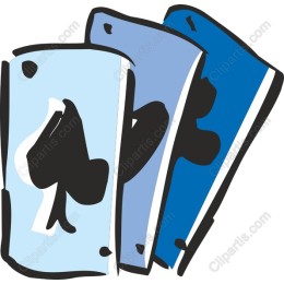 Vibrant Playing Card