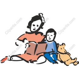 Mother and Child Reading