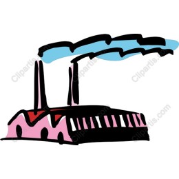 Whimsical Industrial Factory