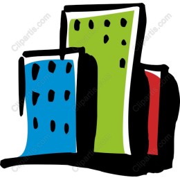 Vibrant Abstract Buildings