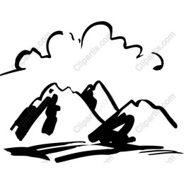 Hand-Drawn Mountain