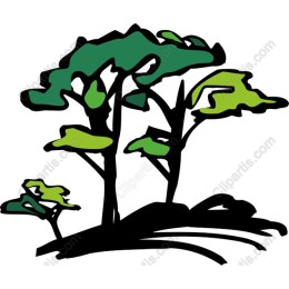 Lush Green Trees