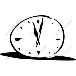 Stylized Clock