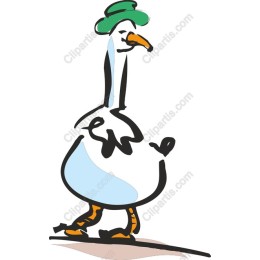 Playful Goose