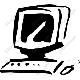 Classic Black-and-White Computer
