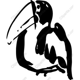 Stylized Pelican