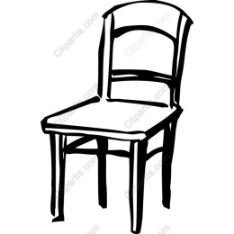 Hand-Drawn Wooden Chair