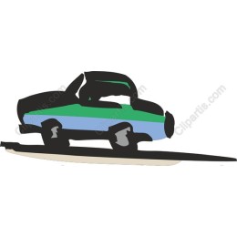 Vibrant Classic Car